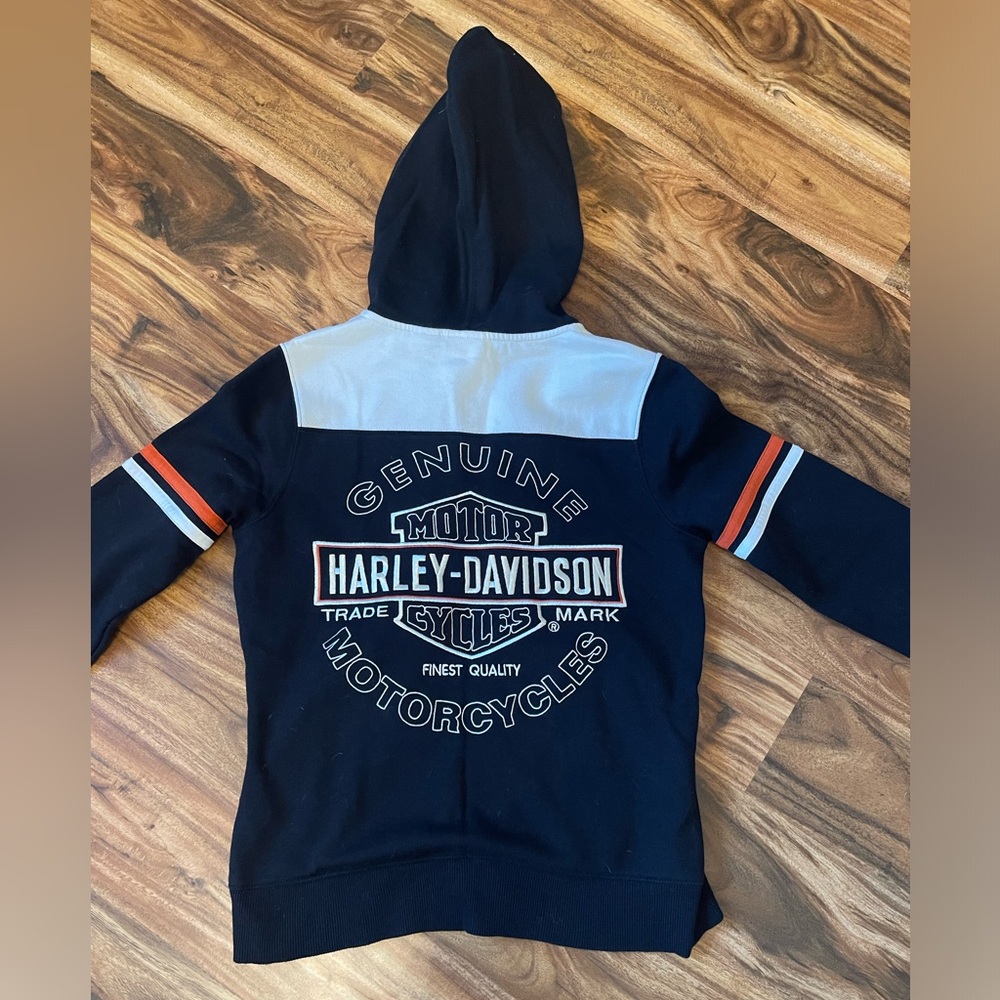 Women’s Harley Davidson full zip hoodie